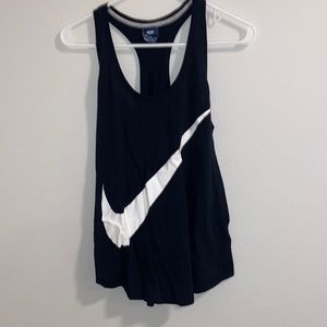 Nike big swoosh cotton tank top